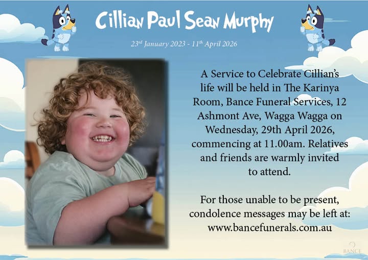 Cillian Paul Sean Murphy Wagga Wagga, NSW AUS Obituary, Death