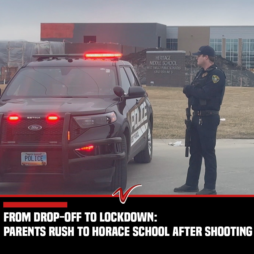 Suspect Arrested After Horace Shooting Prompted School And Area Lockdown.
